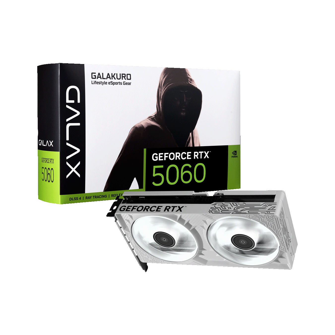 GK-RTX2070SP-E8GB/WHITE/TP | 玄人志向 GALAKURO NVIDIA GEFORCE RTX