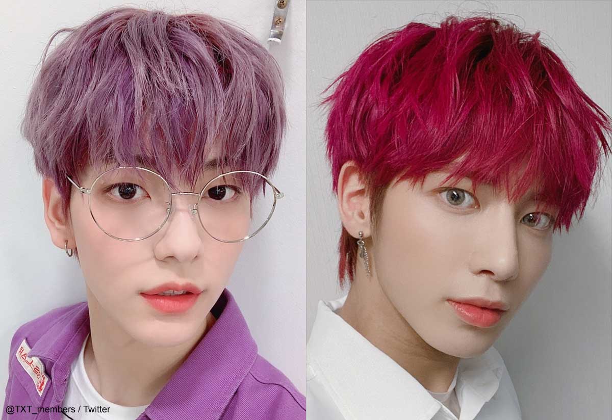 TOMORROW X TOGETHER スビン、独特な方法でテヒョンの頭を優しく