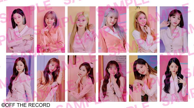 IZ*ONE トレカ IZ*ONE、日本1stコンサート映像のオフィシャルショップ