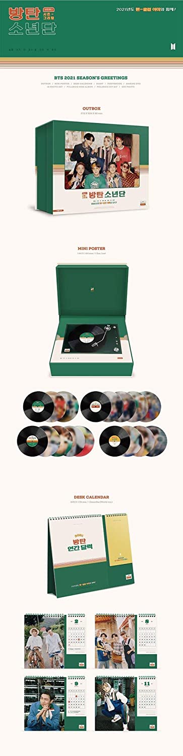 BTS - [2021 Season's Greetings] – kpopalbums.com