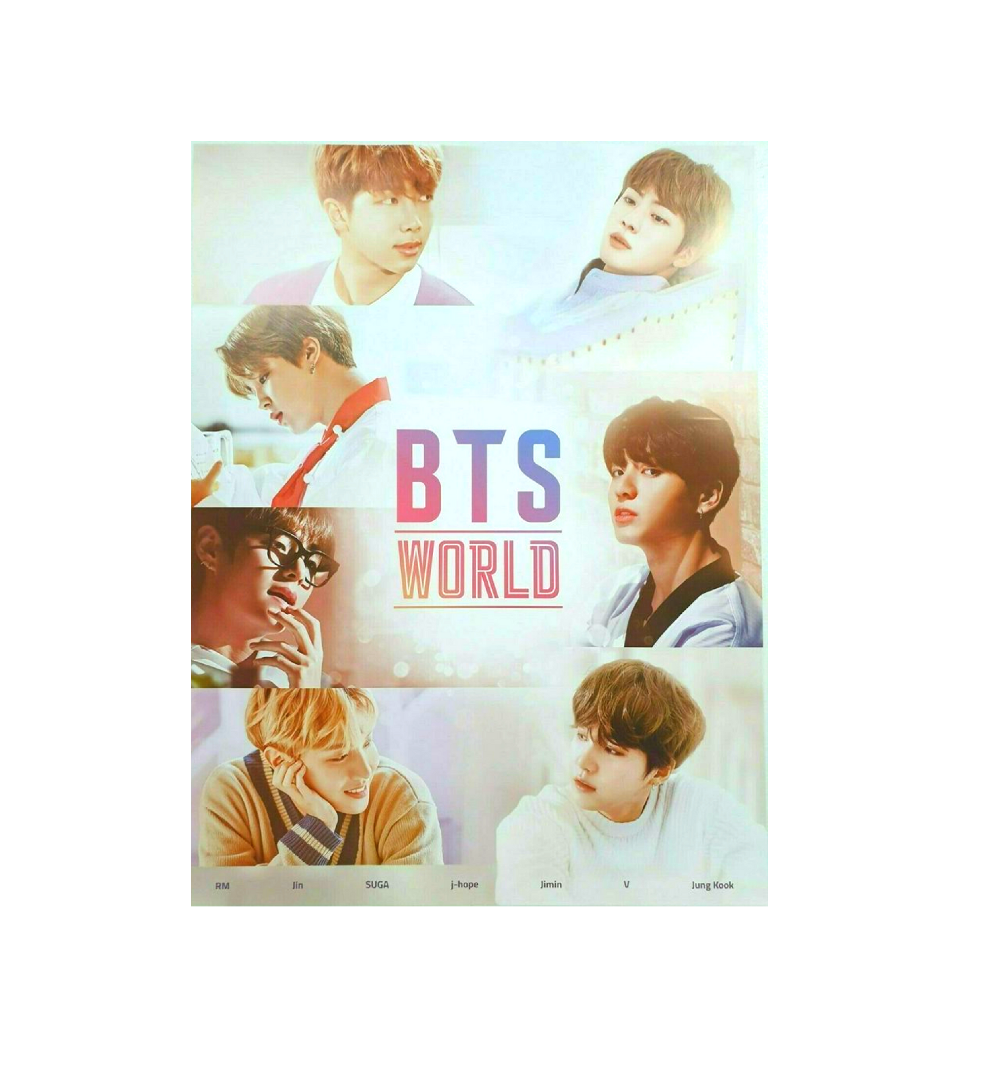 BTS WORLD OST OFFICIAL POSTER LIMITED - Kpop USA