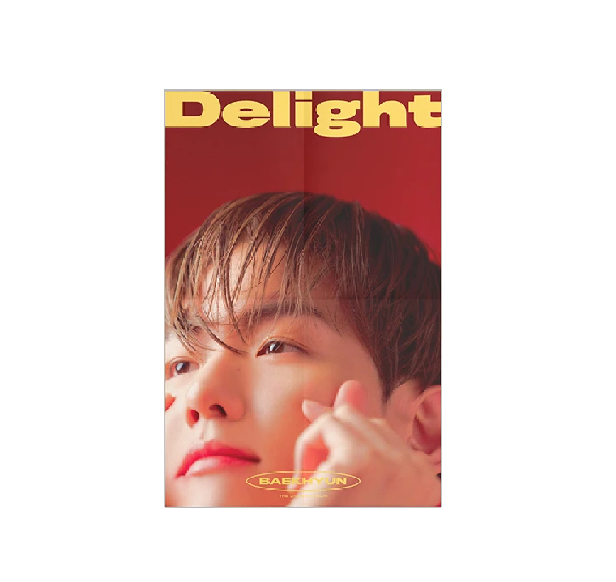 EXO BAEKHYUN DELIGHT OFFICIAL POSTER (HONEY VER) - Kpop USA