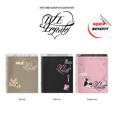 IVE 3RD EP ALBUM IVE EMPATHY | KPOP USA APPLE OFFICIAL PHOTOCARD