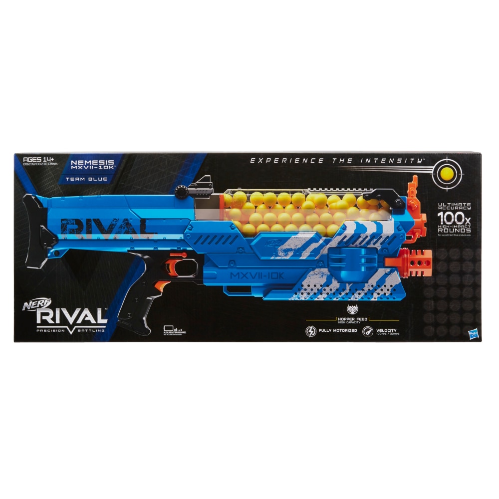 Hasbro Nerf Rival™ Nemesis MXVII-10K Blaster - Blue, 1 ct - Jay C