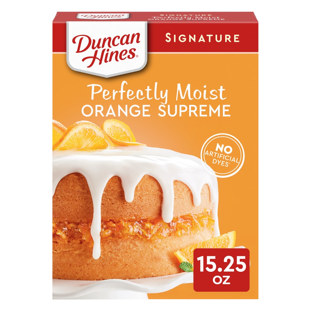 Duncan Hines® Signature Orange Supreme Cake Mix, 15.25 oz - King