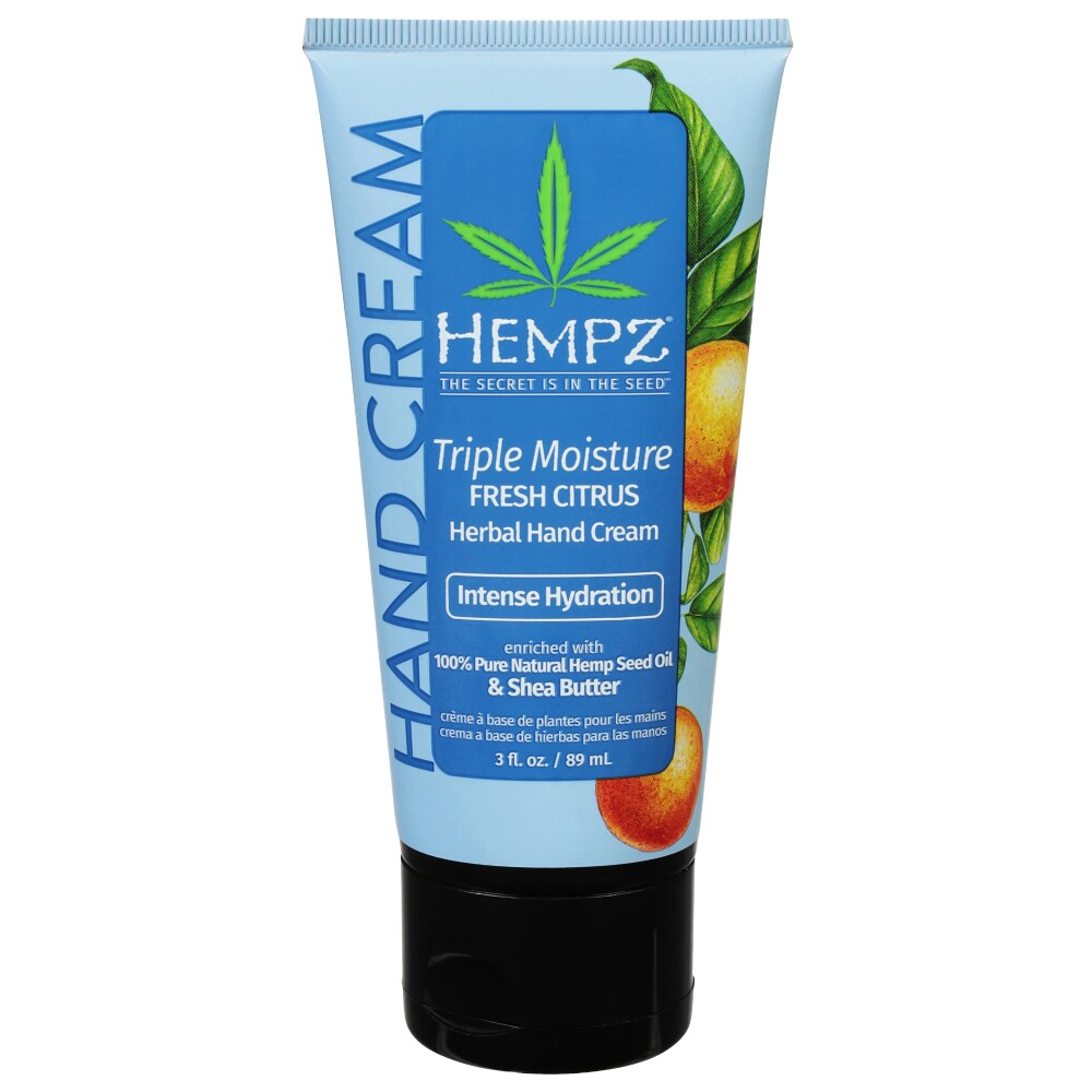 Hempz® Fresh Citrus Triple Moisture Herbal Hand Cream, 3 fl oz