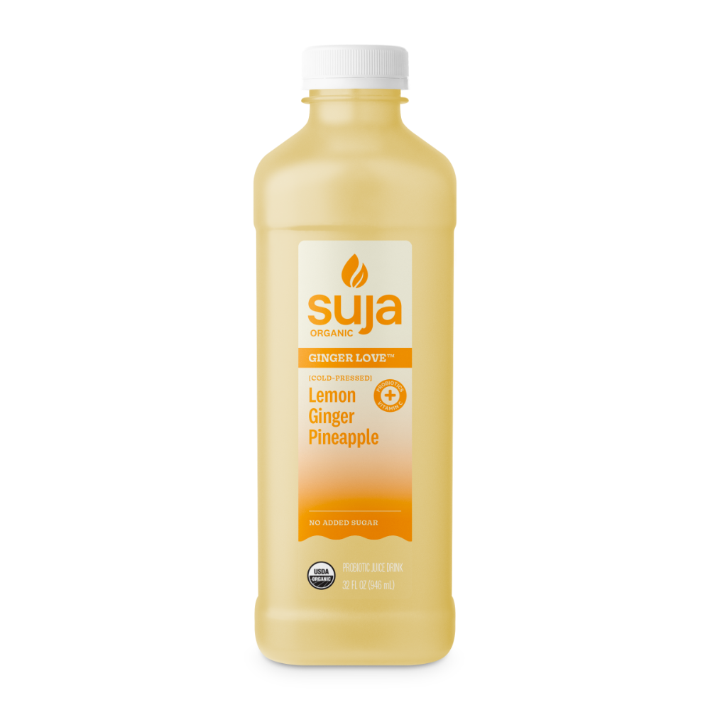 Suja Organic® Ginger Love™ Cold Pressed Juice, 32 fl oz - Harris