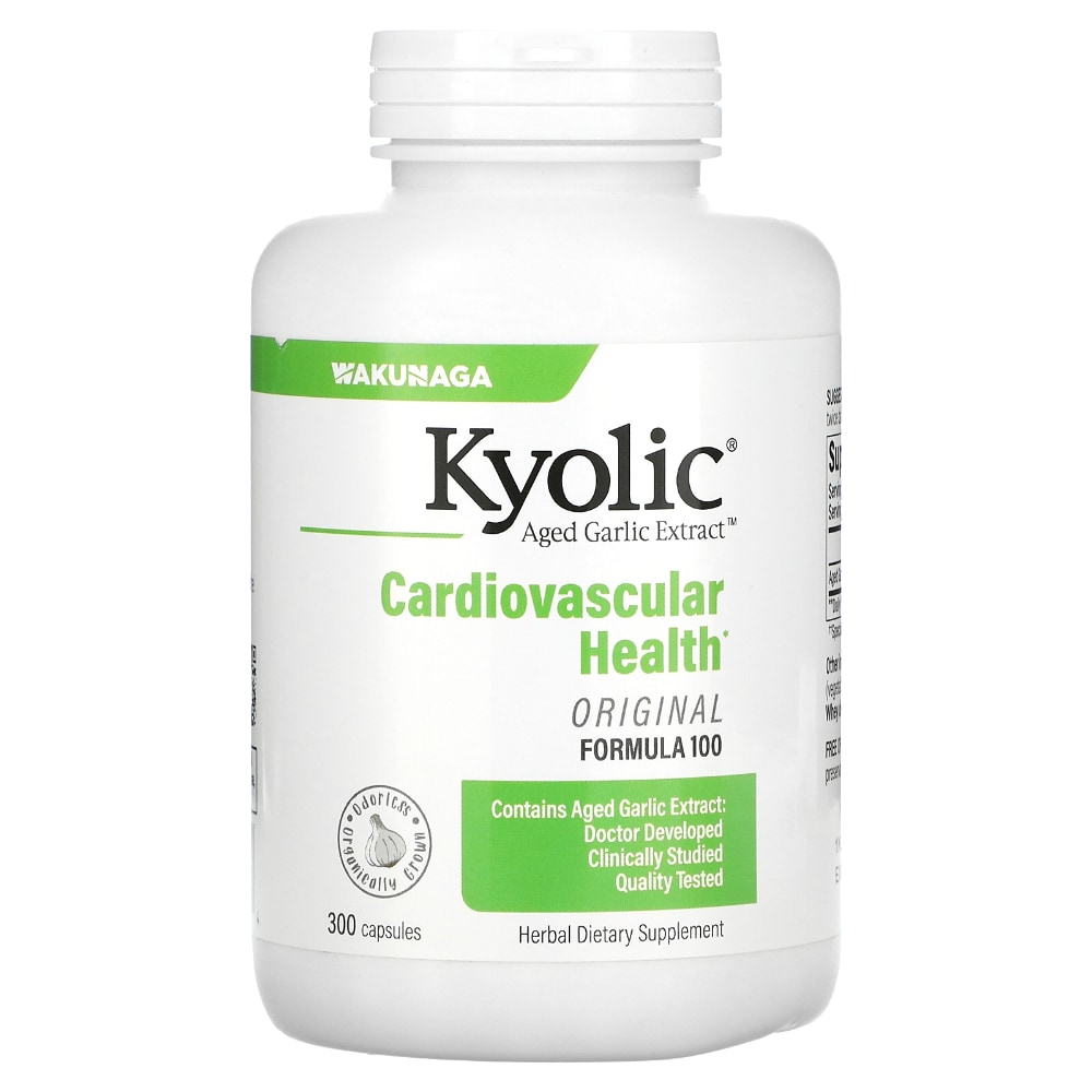 Kyolic® Aged Garlic Extract™ Cardiovascular Formula Capsules, 300