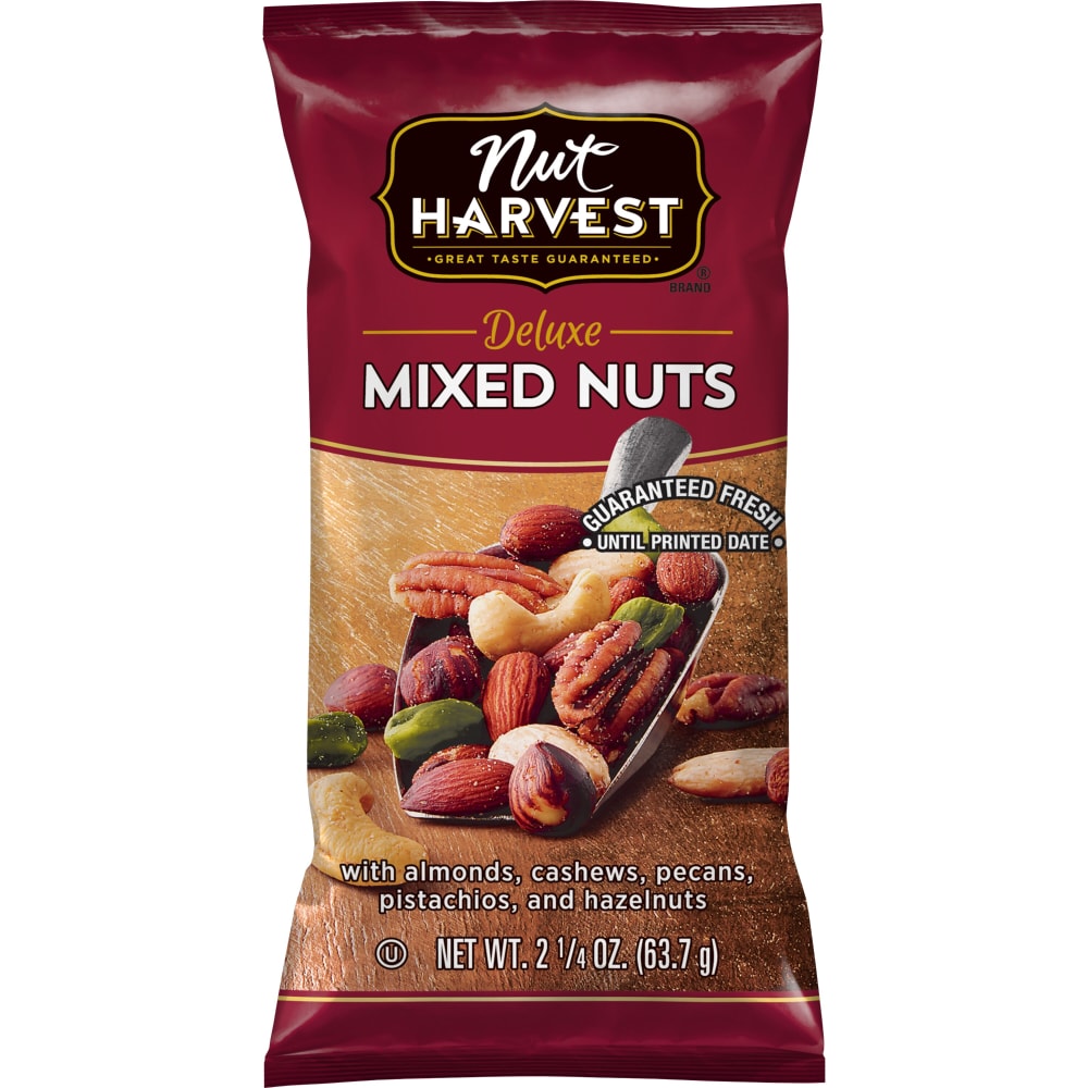 Nut Harvest® Deluxe Mixed Nuts Snacks, 2.25 oz - Kroger