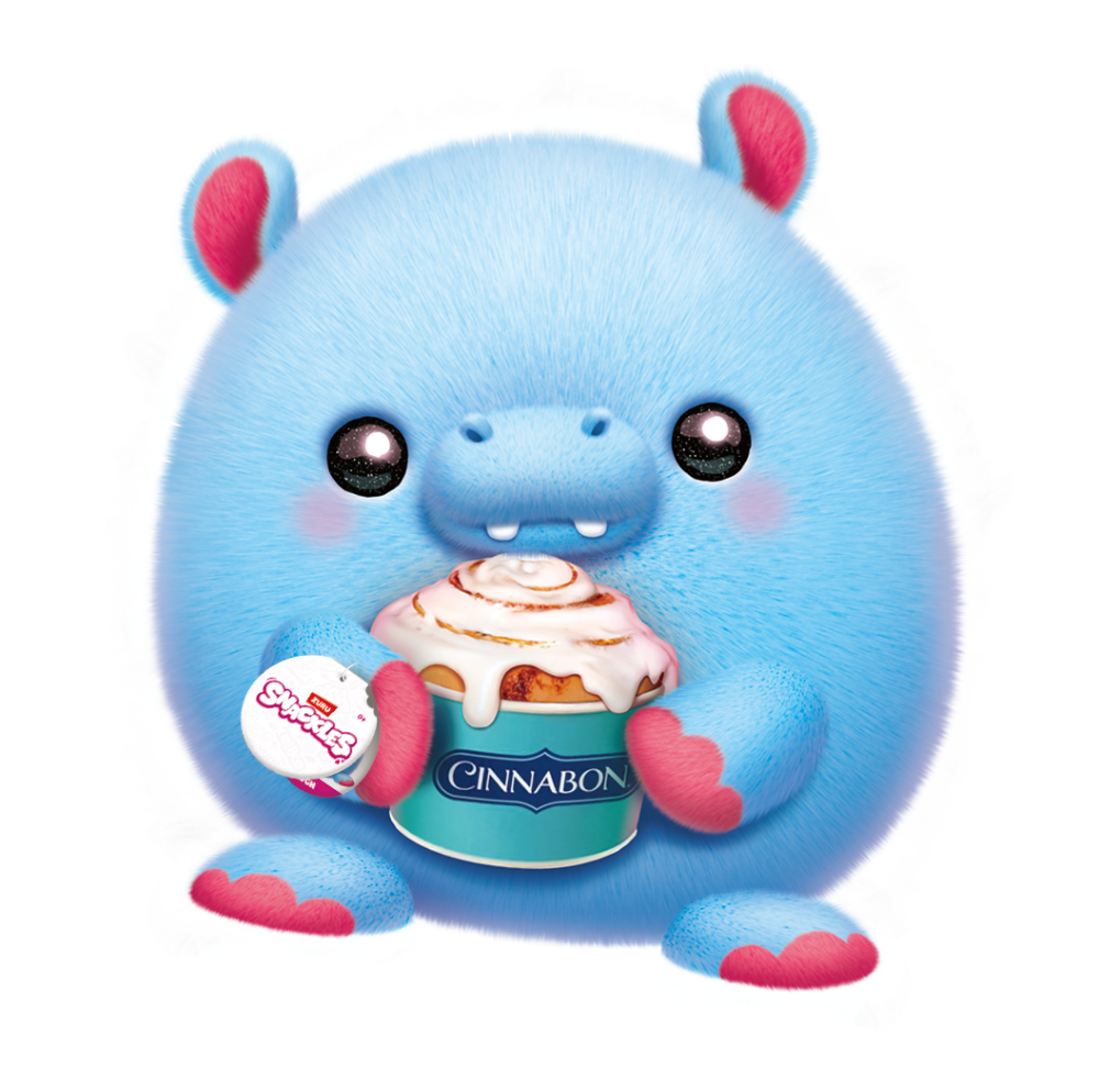 Zuru Snackles Series 1 Plush Hippo & Cinnabon®, 1 ct - Smith's