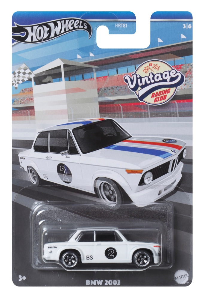 Mattel® Hot Wheels® Vintage Racing Club™ BMW 2002 Toy Car, 1 ct