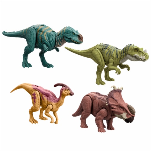 Mattel Jurassic World Wild Roar Pachyrhinosaurus Dinosaur Figure