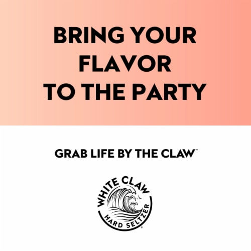White Claw Peach Hard Seltzer, 12 Pack, 12 fl oz Cans - Kroger
