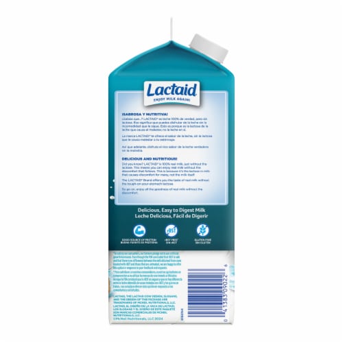 Lactaid® Lactose Free 1% Lowfat Milk Half Gallon, 0.5 gal - Pay