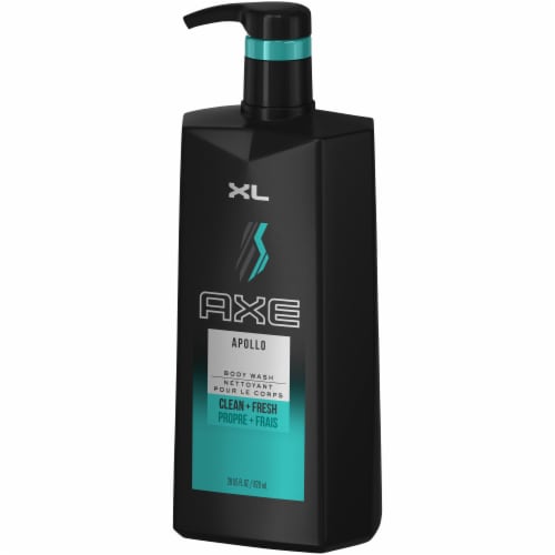 Axe Apollo Clean + Fresh Body Wash, 28 fl oz - Fred Meyer