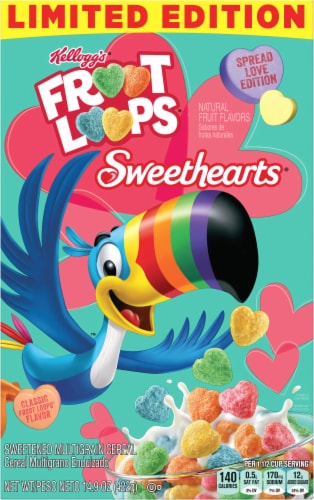 Kellogg's® Sweethearts® Fruit Loops® Cereal, 14.9 oz - Baker's