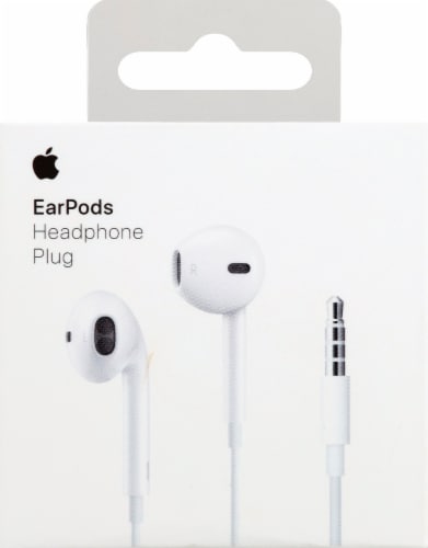Apple EarPods Earbuds with Remote and Mic - White, 1 ct - Smith's