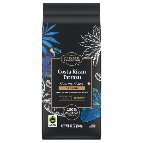 COSTA RICAN TARRAZU BLEND GROUND GOURMET COFFEE FAIR TRADE