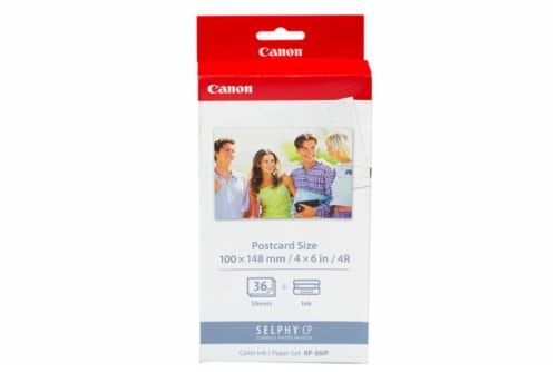 Canon Postcard Size Color Ink & Paper Set, 36 ct - Smith's Food