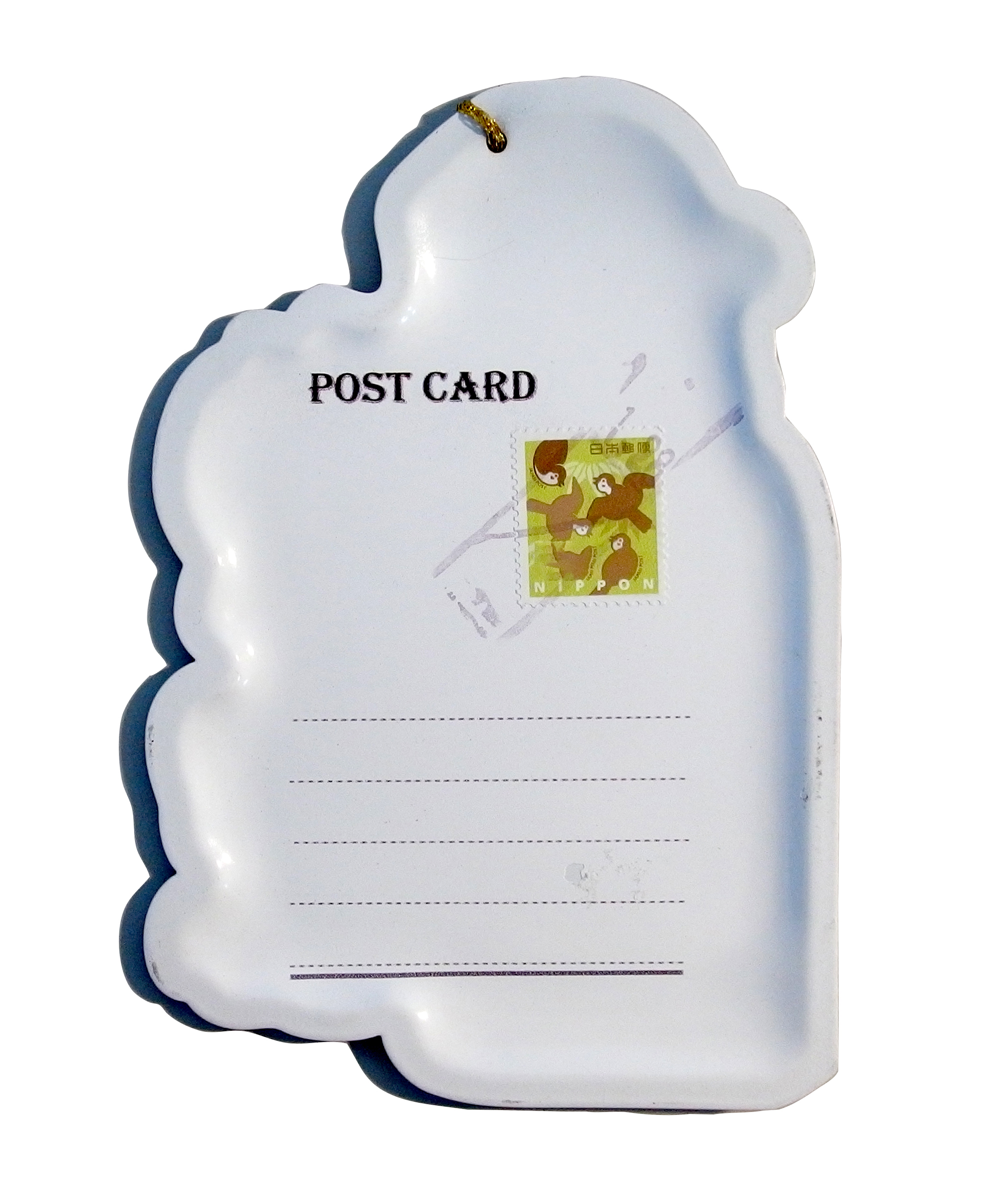 KEY STONE / メタルダイカットポストカード X'mas ツインドッグス