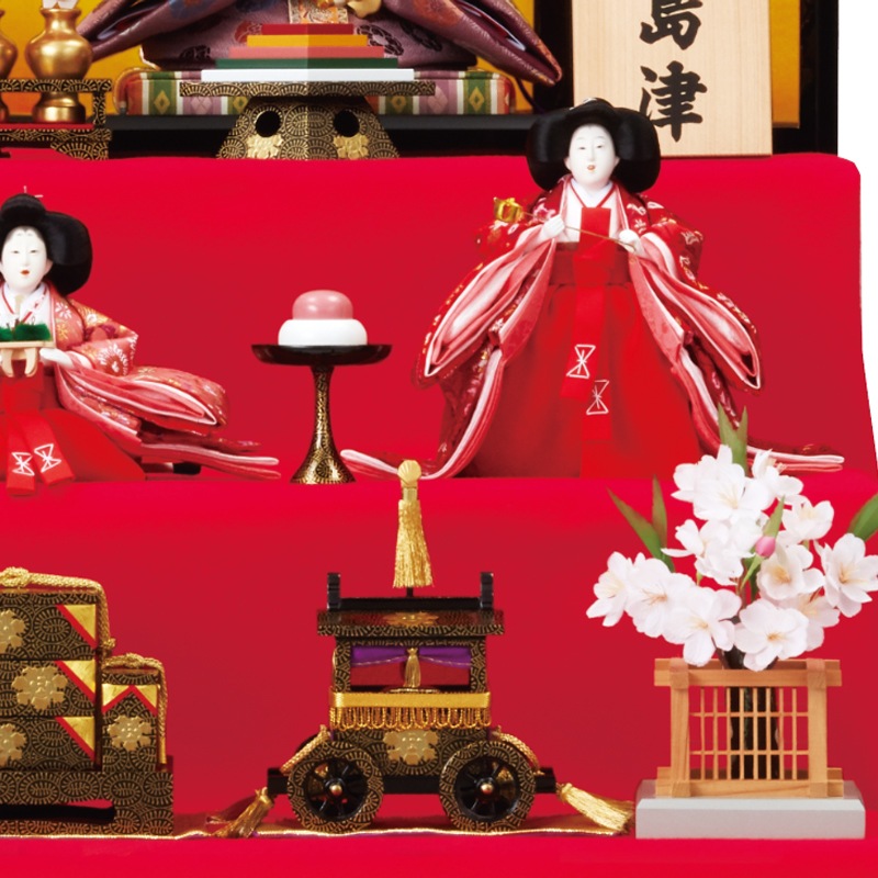 清涼雛（小十番） - 雛人形（ひな人形）、五月人形なら京都島津