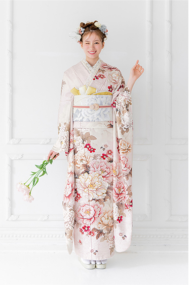 ピンクの振袖｜成人式の振袖レンタルなら京都きもの友禅