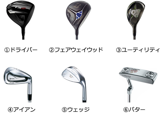 ゴルフ初心者が最初に必要なクラブ【まずは5種類揃えてください】