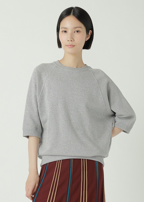 ZUCCa / S ラメスウェット / スウェット(M gray(24)): SALE| A-net