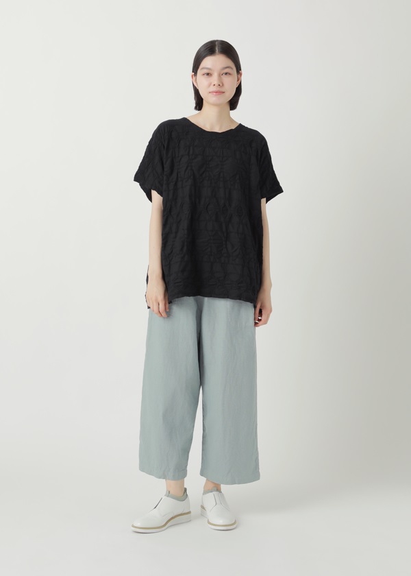 Plantation / S リネンコットンキャンバス / パンツ(M black(26