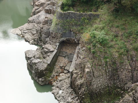 富山市 神通川第一ダム（歩鉄の達人）