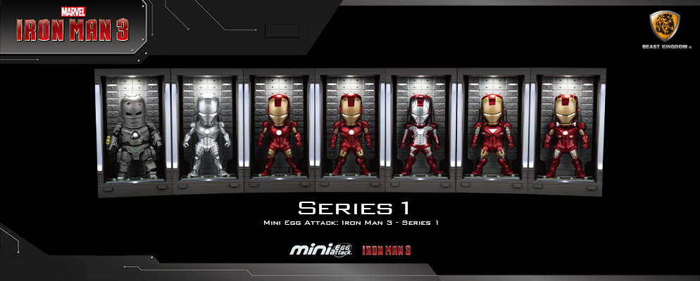ミニ・エッグアタック】『アイアンマン3』シリーズ1 | 株式会社