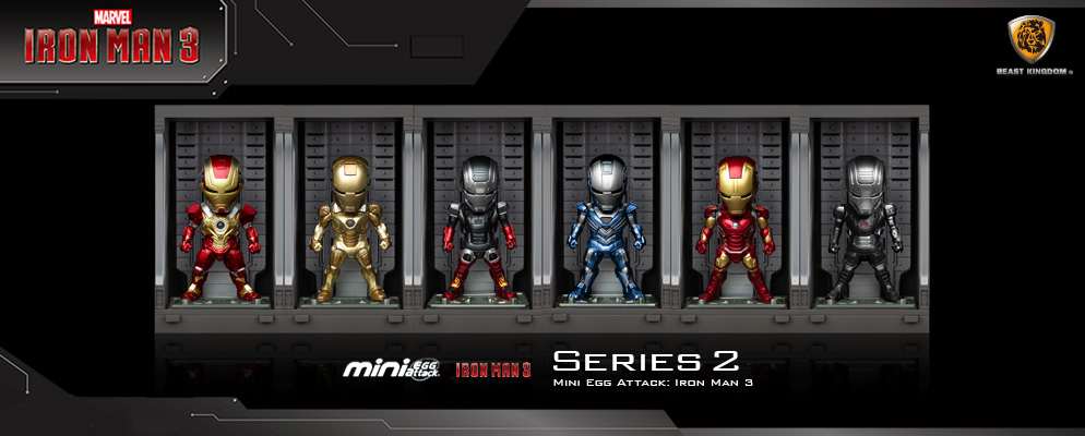 ミニ・エッグアタック】『アイアンマン3』シリーズ2 | 株式会社