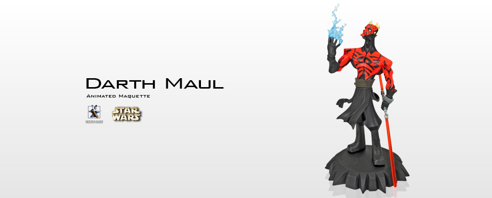 スター・ウォーズ』【アニメイテッド・マケット】 ダース・モール