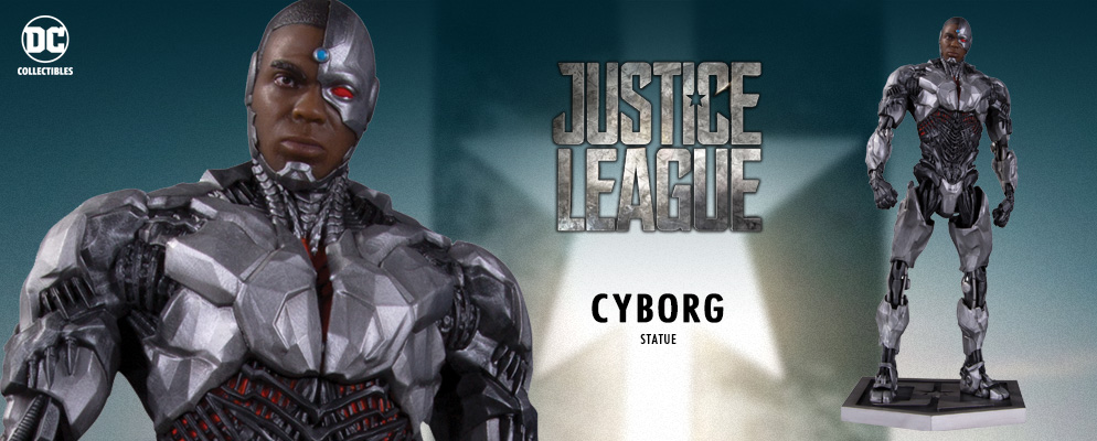 ジャスティス・リーグ』【DC スタチュー】サイボーグ | 株式会社