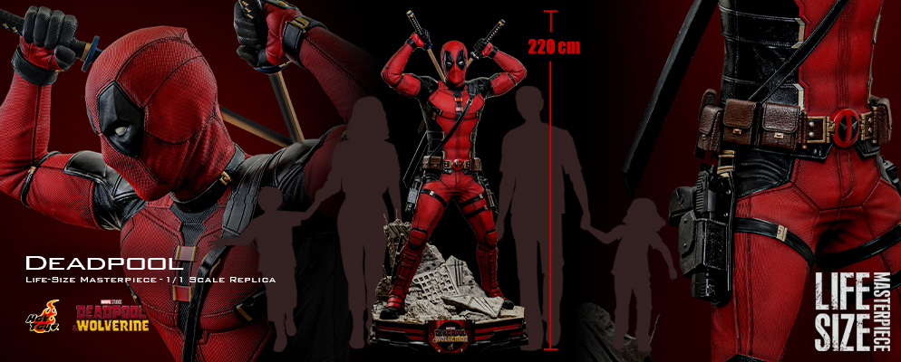 ライフサイズ・マスターピース】『デッドプール＆ウルヴァリン』1/1