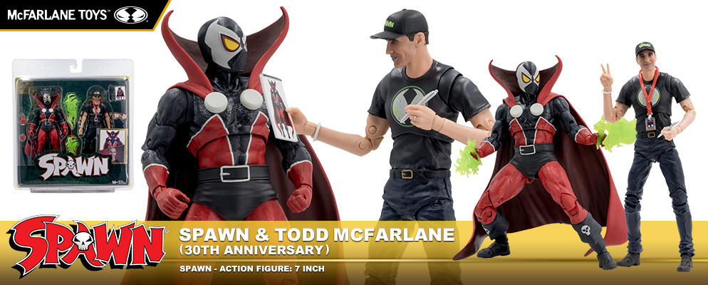 スポーン』【アクションフィギュア】7インチ スポーン＆トッド