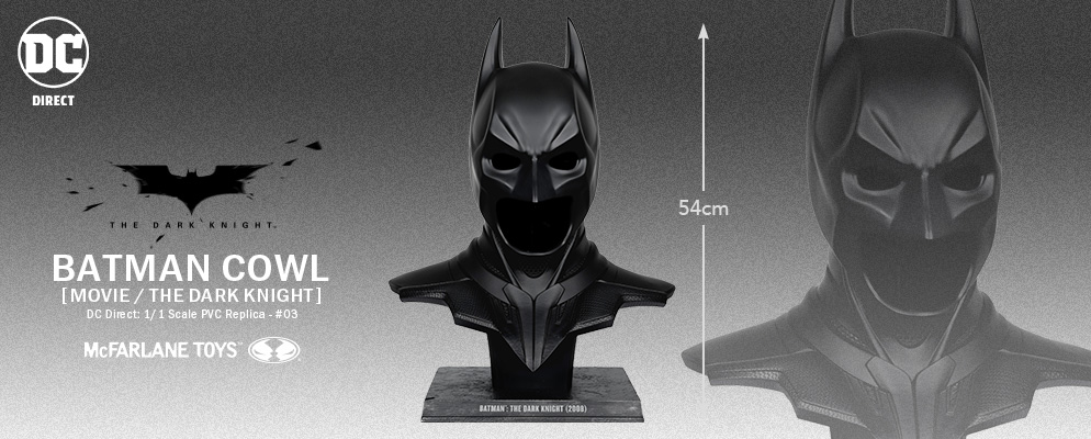 DC』【DCダイレクト】1/1スケール・PVCレプリカ #03 バットマン