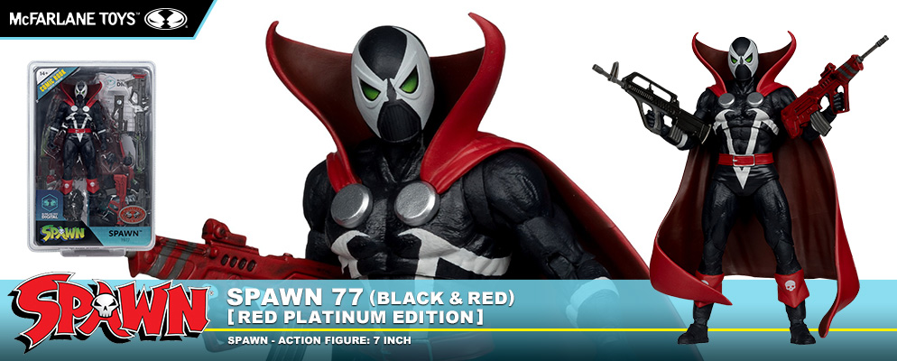 スポーン』【アクションフィギュア】7インチ スポーン77（ブラック