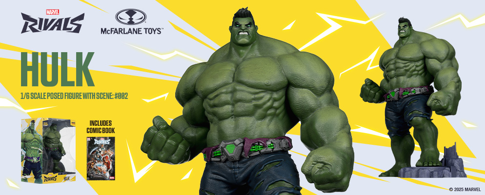 マーベル・ライバルズ』1/6スケール「シーン・フィギュア」#002 ハルク