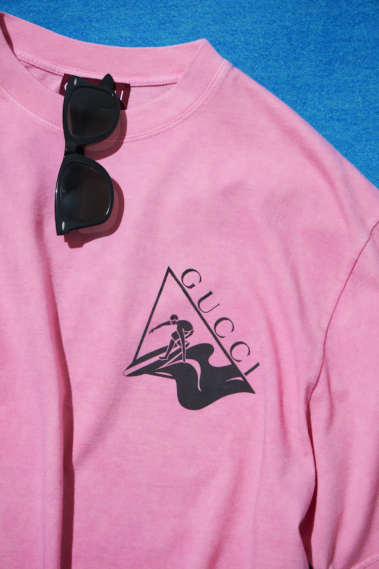 連載「憧れの逸品」No.402 レトロサーフな姿が気になる、グッチのロンT