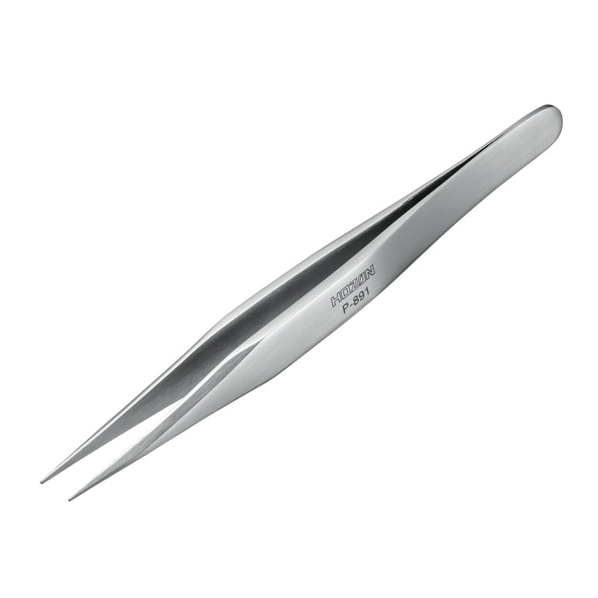 P-891 ピンセット / 強力型【HOZAN】 ホーザン株式会社
