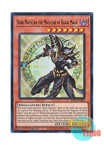 英語版 INFO-EN006 Dark Magician the Magician of Black Magic 黒き