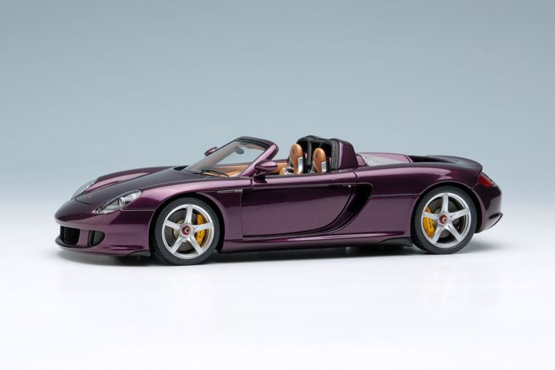 EIDOLON COLLECTION 1/43 Porsche Carrera GT 2004 Amethyst Metallic