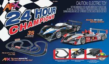 AFX HO 24 Hour Champions Race Car Set
