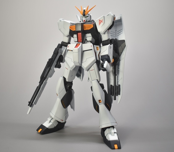 全塗装】EG（エントリーグレード） νガンダム【完成編】 | ホビーライン！