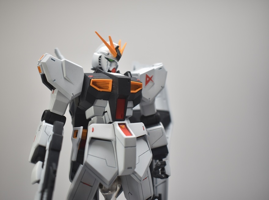 全塗装】EG（エントリーグレード） νガンダム【完成編】 | ホビーライン！