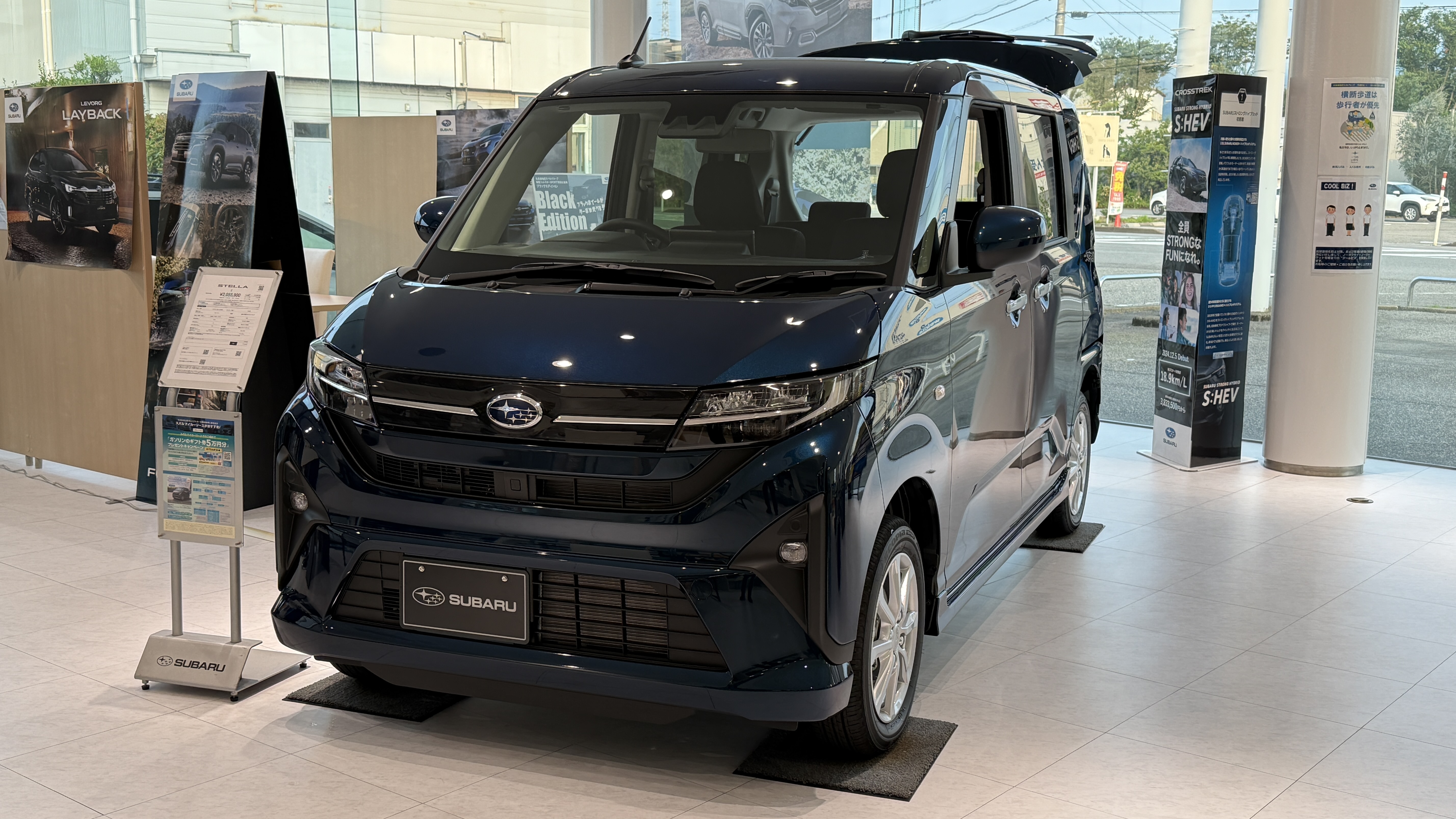 新型ステラがショールームにやってきた☆ | スタッフブログ | 北陸