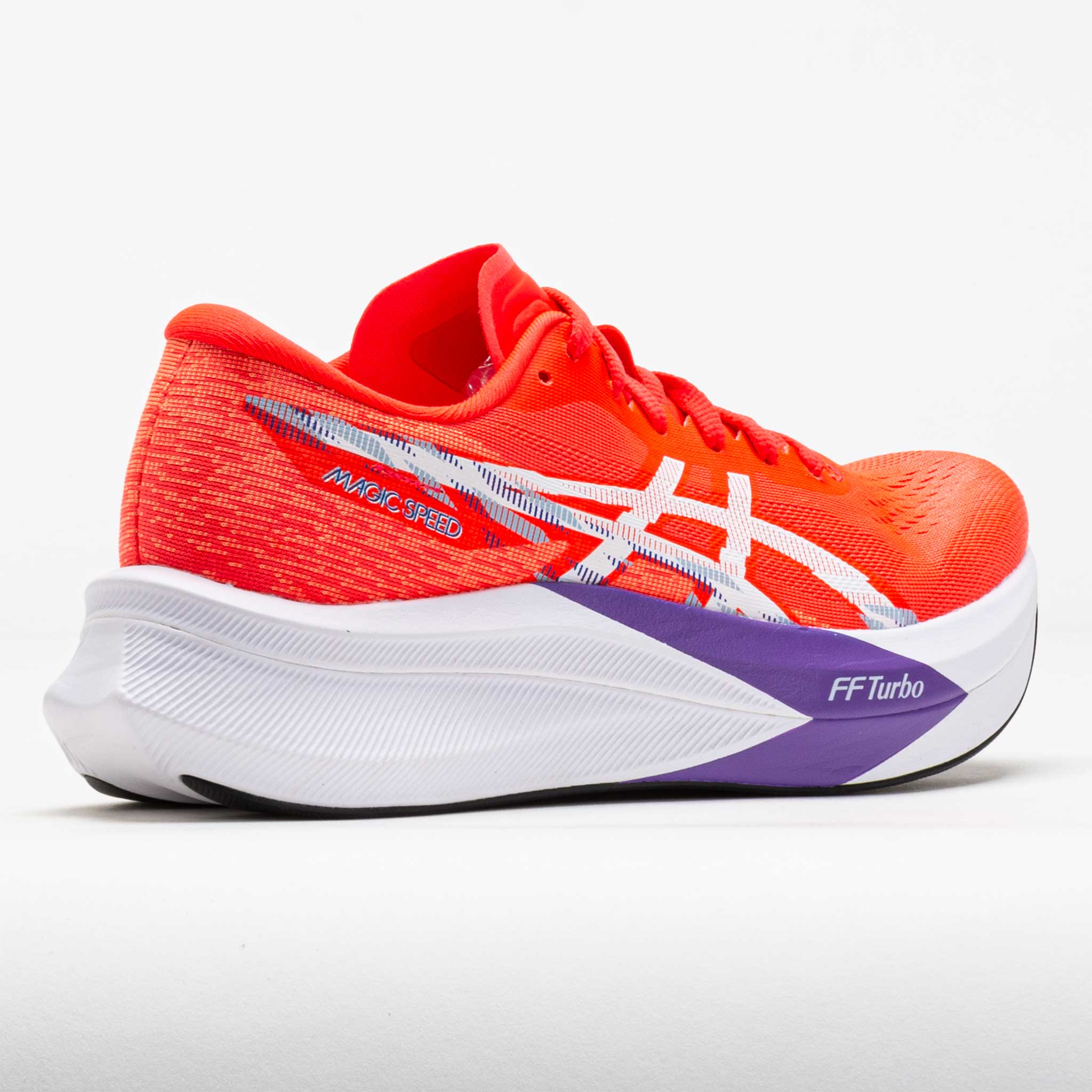 ASICS Magic Speed 4 Women's Flash Red/White – Holabird Sports
