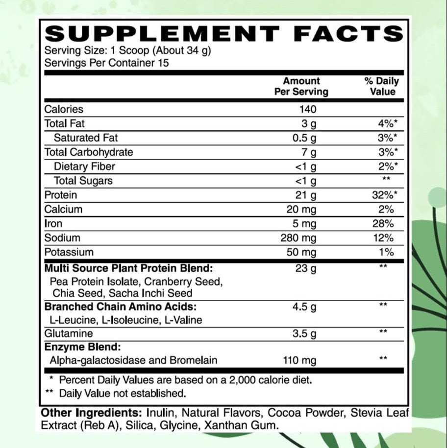 Holistic Vegan Protein (Chocolate) – Holistic Thingz