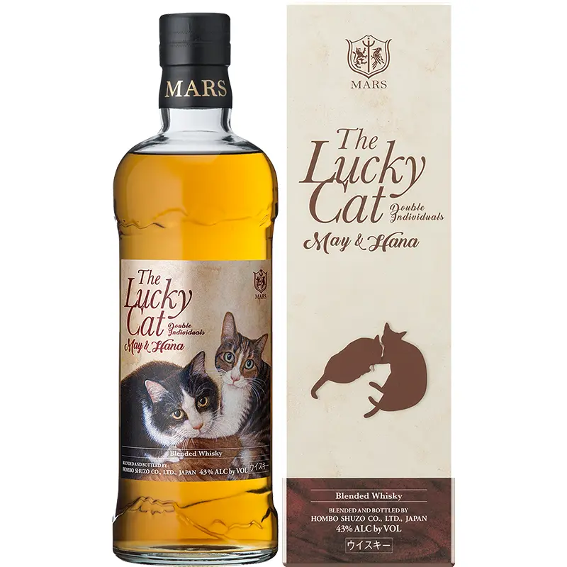 ブレンデッドウイスキー The Lucky Cat Double Individuals May & Hana